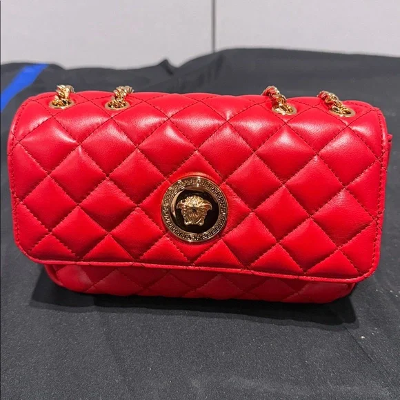 Versace Quilted Purse - Picture 2 of 3